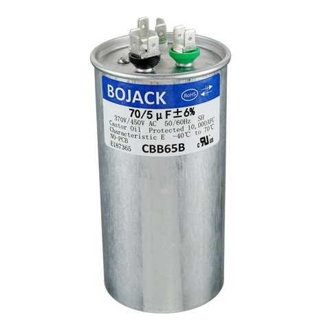 Replaceable 370 VAC & 450 VAC <b>Capacitors</b> Operating Temperature Range -40 ℃ to +70 ℃/ -104℉ to +158℉ This <b>Capacitor</b> Will Run Compressor And Fan Motor Engineered For Safety 10000 AFC Anti Explosion Pressure Switch This Product Used PBH Oil，Size: 1. . Are bojack capacitors any good